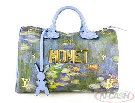 borsa louis vuitton jeff koons monet|jeff koons wife.